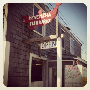 Menemsha Fish market